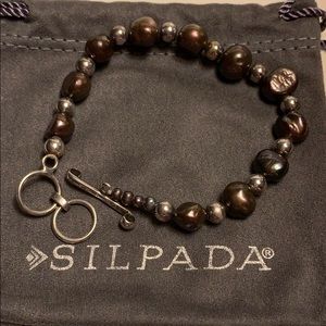 Silpada freshwater pearl bracelet